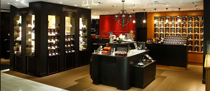 Dammann Frères shop - Osaka-Japan Dammann Frères shop in Osaka-Japan