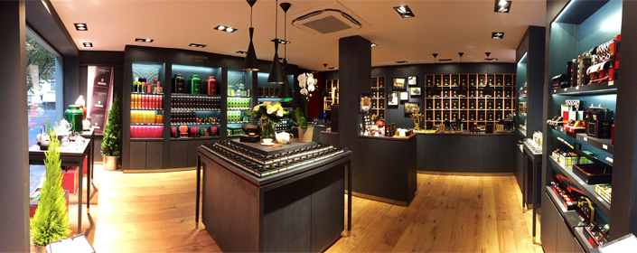 Boutique Dammann Frère à Strasbourg Dammann Frère outlet in Strasbourg