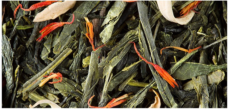 THÉS VERTS AROMATISÉS