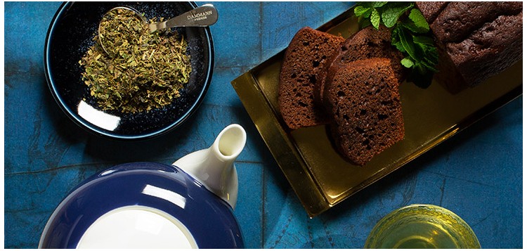 GÂTEAU AU CHOCOLAT & AU THÉ VERT TOUAREG